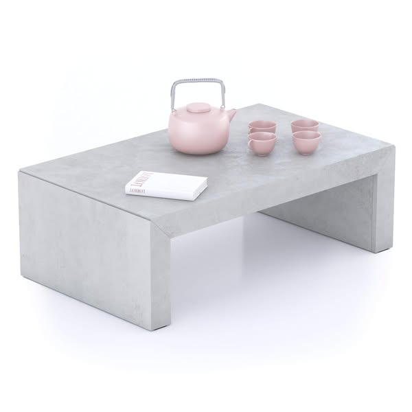 Mesa de centro Angelica Cemento Gris