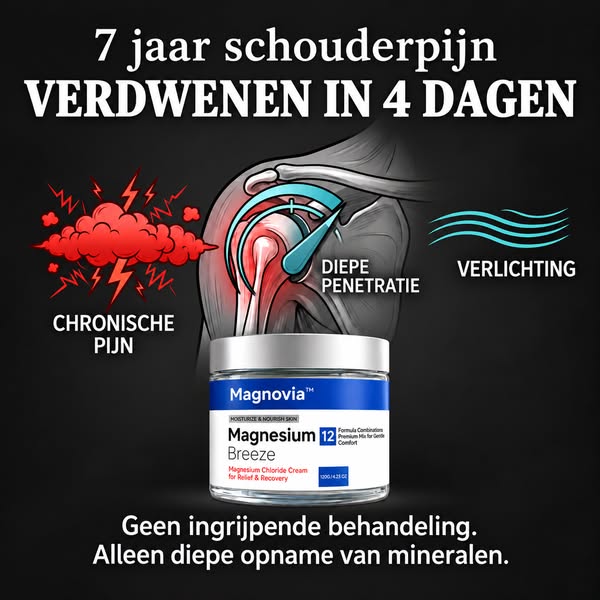 De beste mineraal tegen schouderpijn?