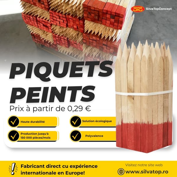 Piquetage conforme : visibilité maximale sur vos chantiers