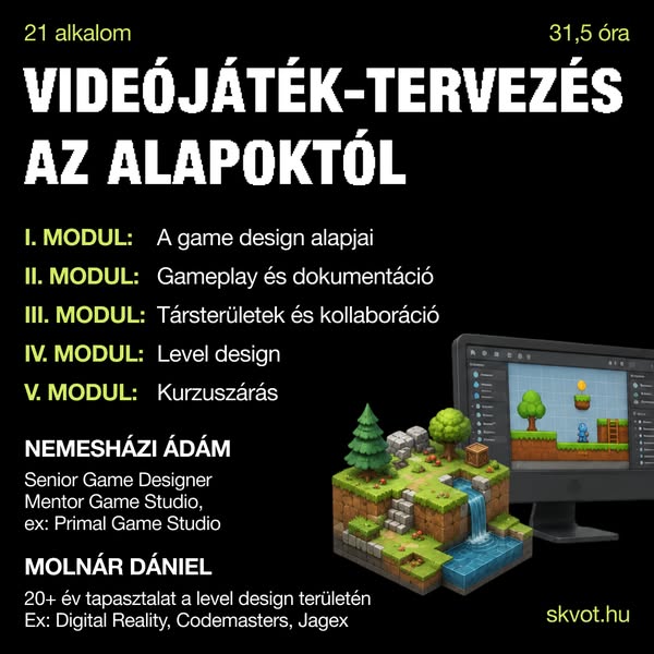 Tervezd meg a saját videójátékod!