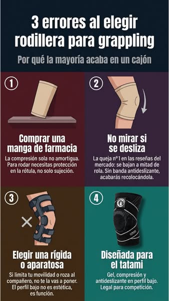 No dejes que una rodilla te frene