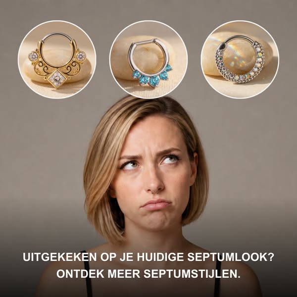 Uitgekeken op je huidige septumlook?