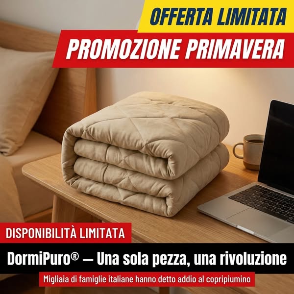 Mai più lotta col copripiumino