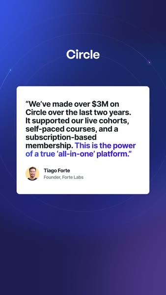 Get started with Circle today