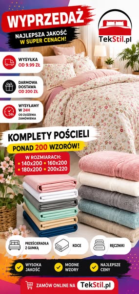 TexStil – Pościele, ręczniki, koce , prześcieradła z gumką