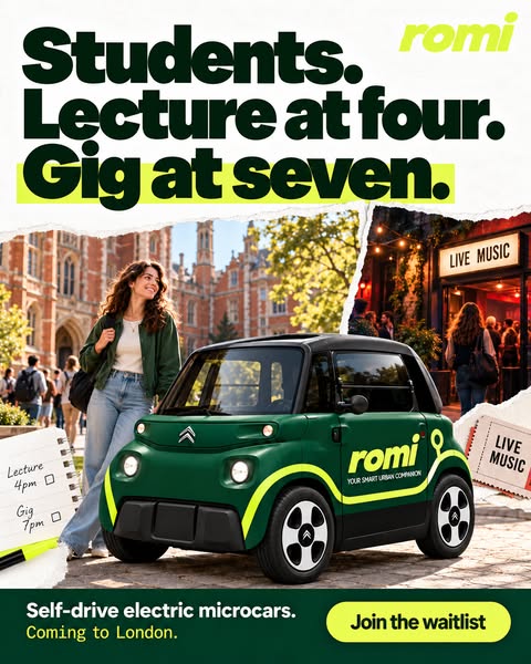 Rent Affordable Microcar London