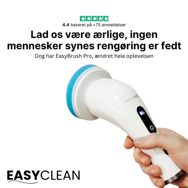 Nem rengøring uden sved på panden