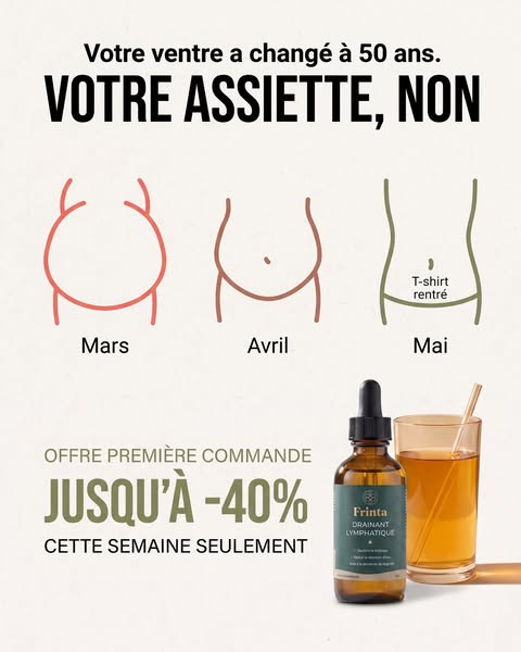 Votre ventre a changé. Pas votre assiette.