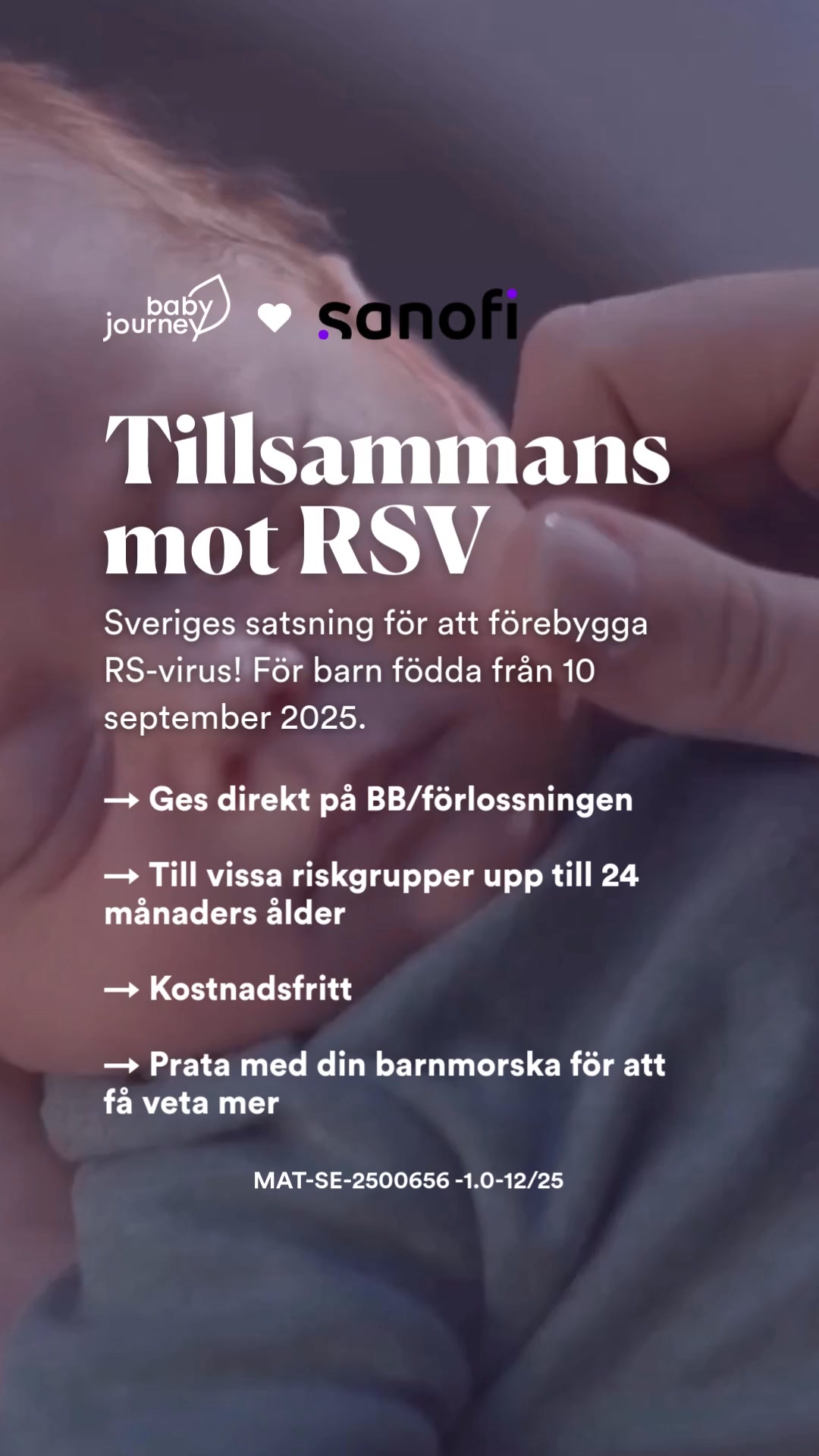 Tillsammans mot RS: Vad varje förälder bör veta