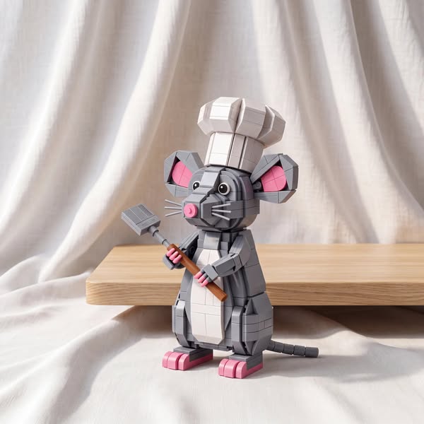 Chef Mouse Building Block Set