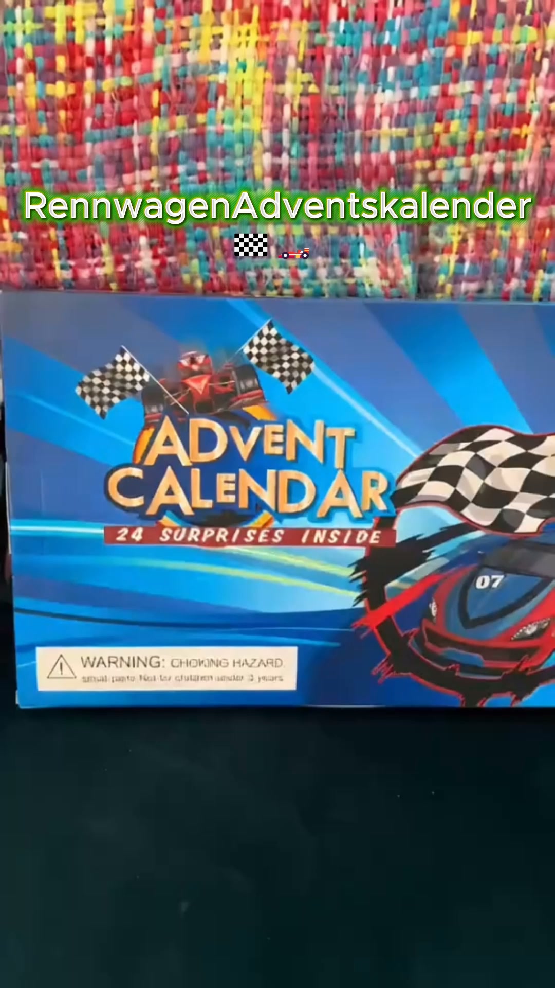 #1 Rennwagen-Adventskalender