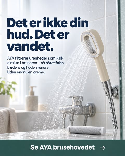 Slut med kruset og skadet hår.