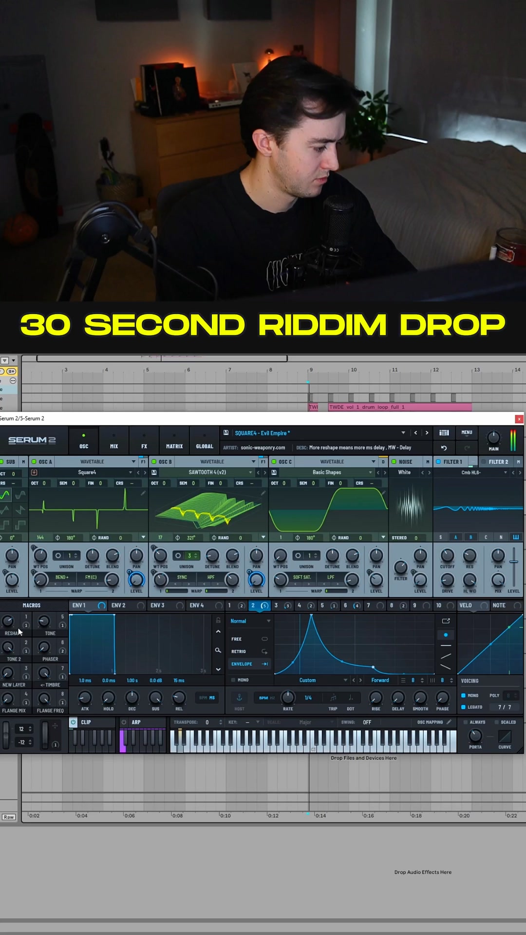The Cheat Code for Modern Riddim in Serum 2