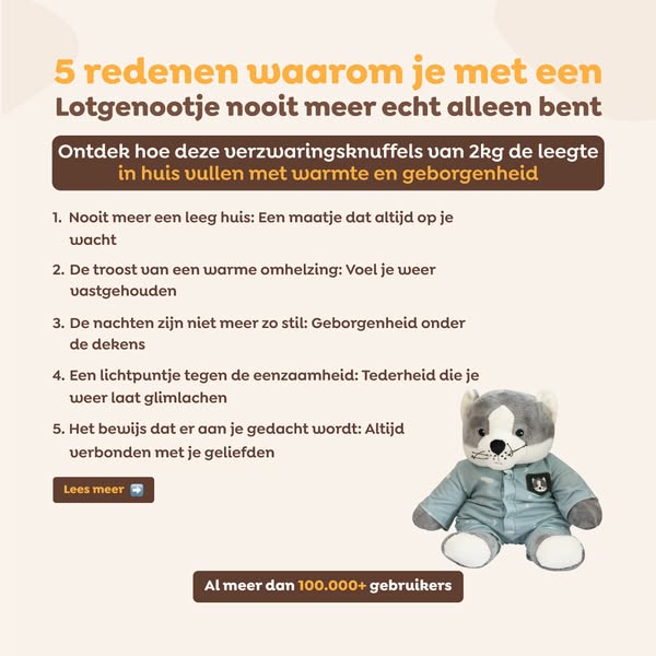 Verzwaringsknuffel 2kg