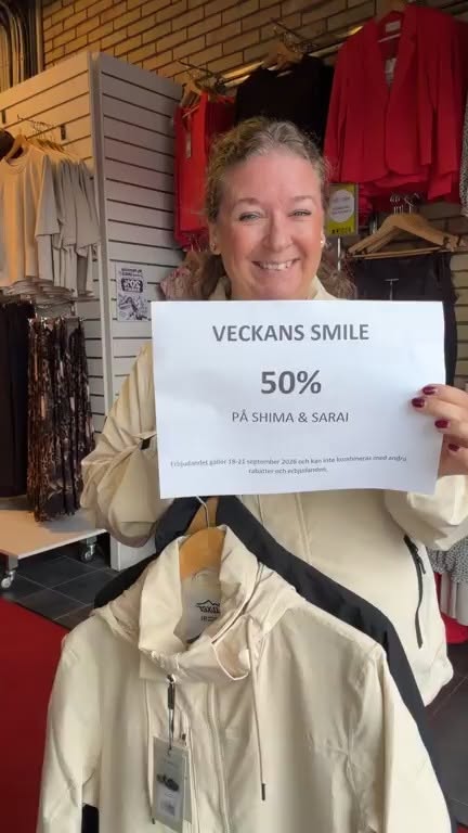 Anúncio de Smilebutiken