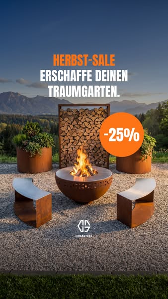 Der Herbst wird 25 % heisser.