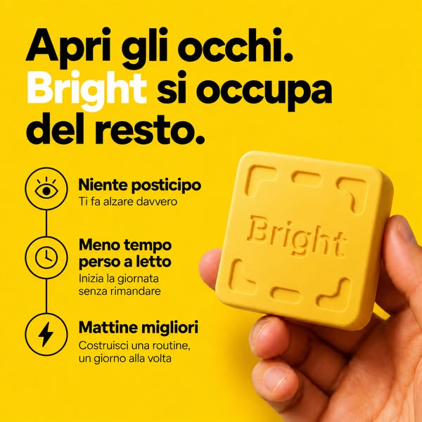 Apri gli occhi. Al resto pensa lui.