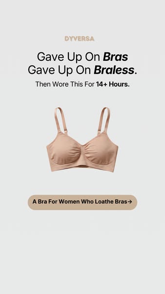 The Bra For Women Who Hate Bras But Won't Go Without One.