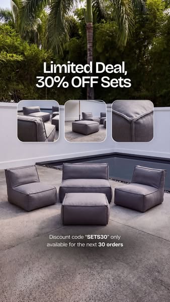 Get 30% Off All Sets