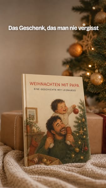 Erstelle das Weihnachtsbuch deines Kindes