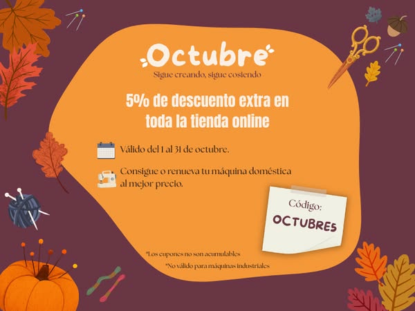 5% de descuento Extra en nuestra tienda online