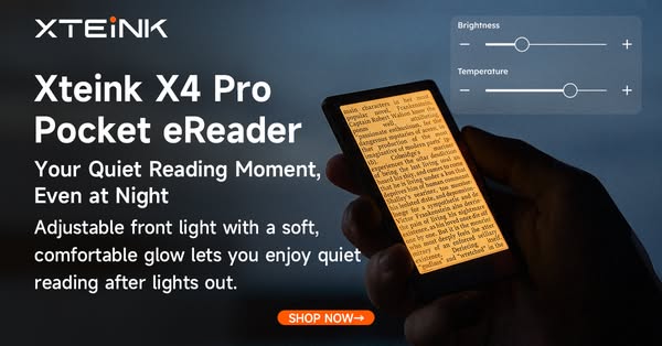 Xteink X4 Pro Pocket eReader