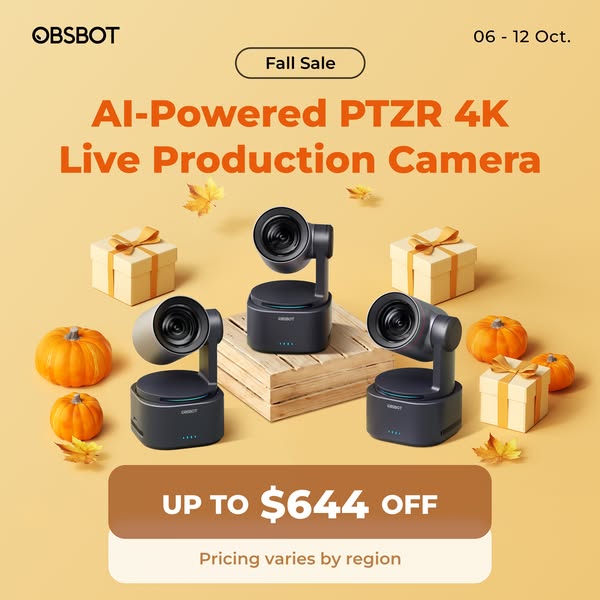 OBSBOT Fall Sale