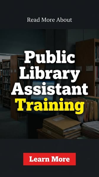 Learn more about public library assistant training