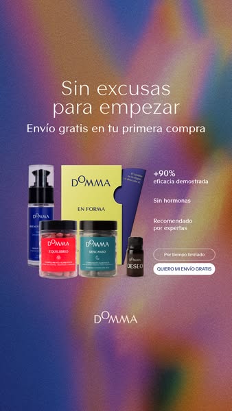 Domina la menopausia con Domma