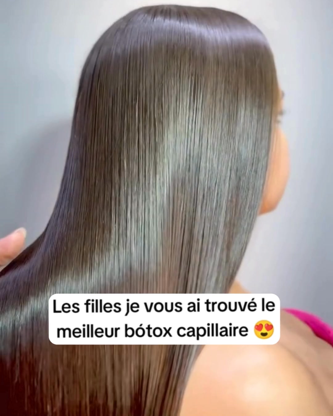 Des cheveux doux, brillants et disciplinés dès la première application