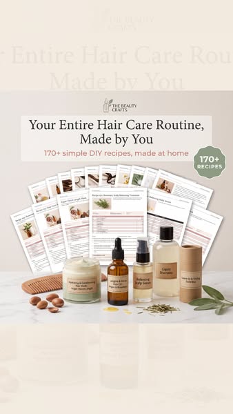 Masks, Oils & Serums, Made at Home