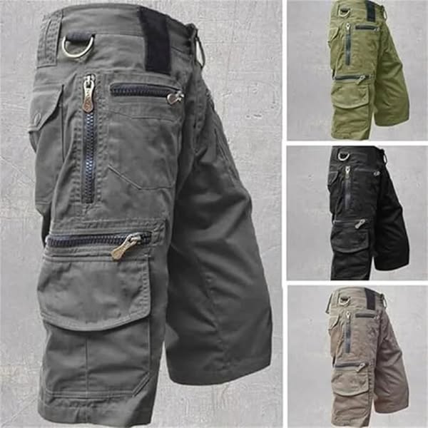 Men's Multi-pocket Outdoor Overalls Cargo Shorts - Buy 2 Pcs Get Free Shipping