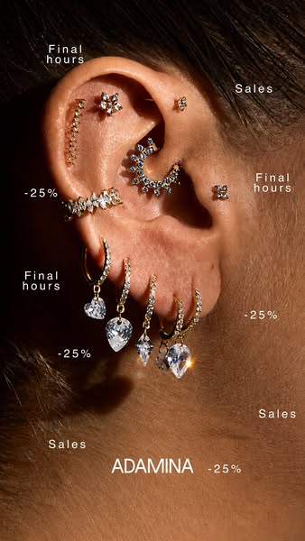 25% OFF · 925 silver · 18k gold