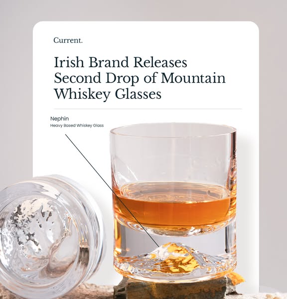Nephin Heavy Based Whiskey Glass Set