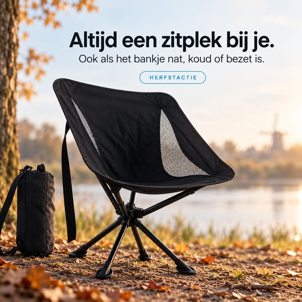 Er is niet altijd een bankje. Wel een SitGo™.