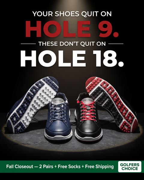 Walk 18 Holes In Absolute Comfort