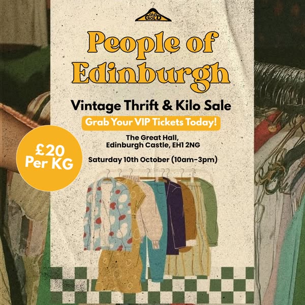 Shop Vintage for £20 Per Kilo