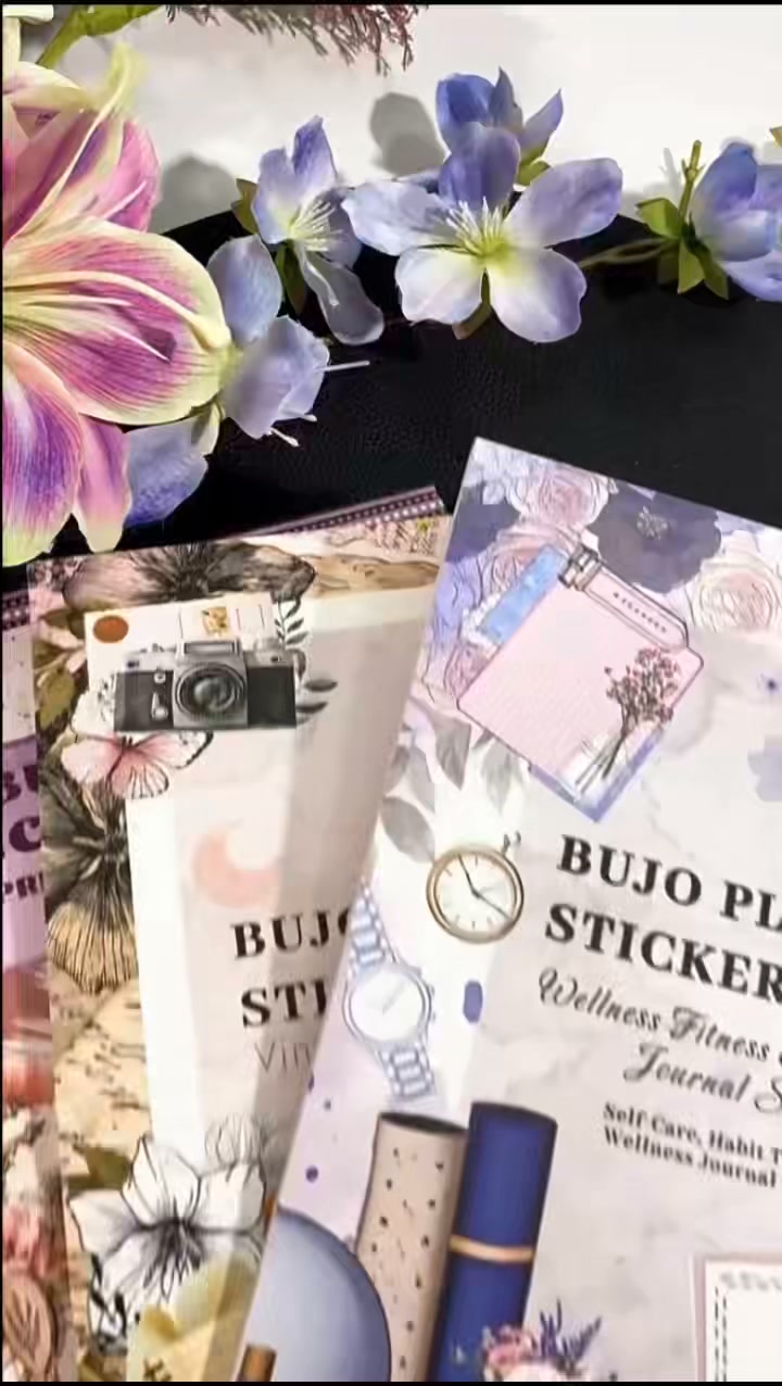 Relaxation Plan Sticker Book