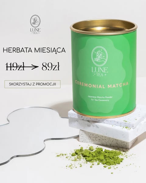 Tylko teraz: Ceremonialna Matcha w promocji