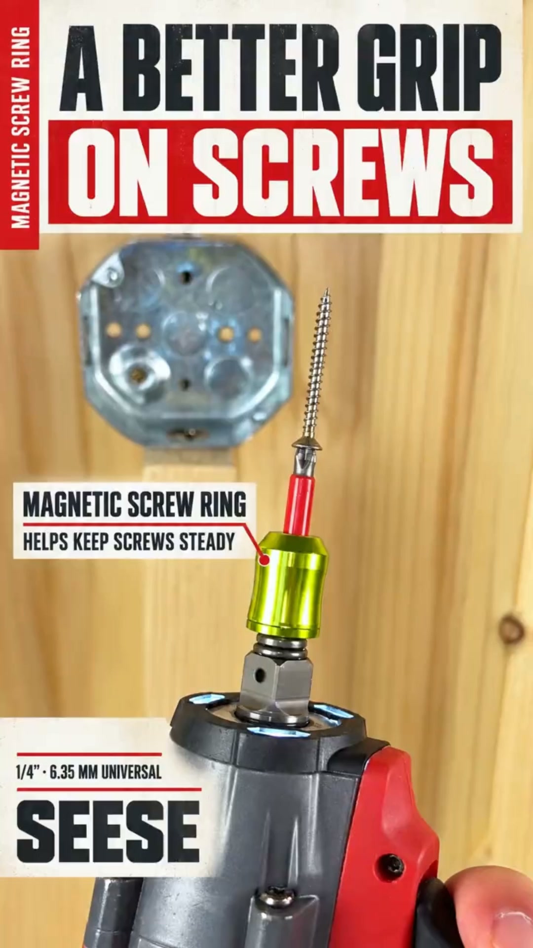 “ STOP DROPPING SCREWS! ”