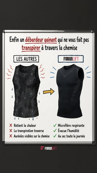 Une allure plus affûtée dès que vous l’enfilez