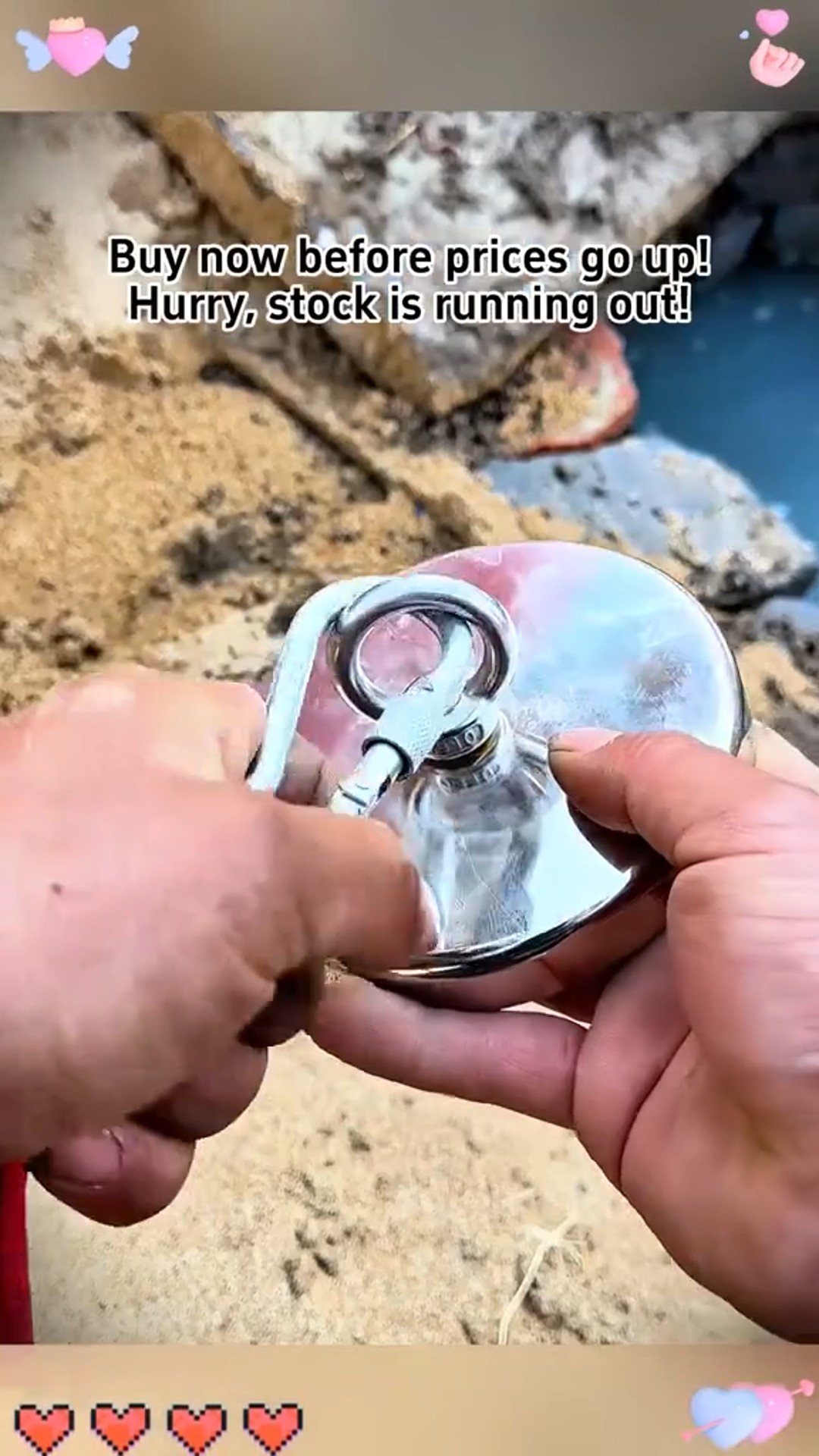 Fishing Magnet: 260LBS Super Strong Neodymium Magnet for Epic Treasure Hunting