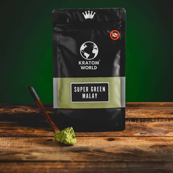 Kratom World SUPER GREEN MALAY KRATOM 50g