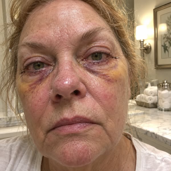 What they don’t tell you about menopause eye bags…