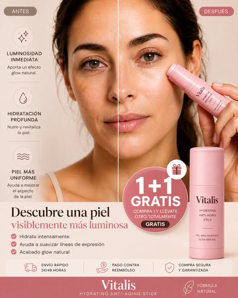 1+1 GRATIS | Vitalis Hydrating Anti-Aging Stick
