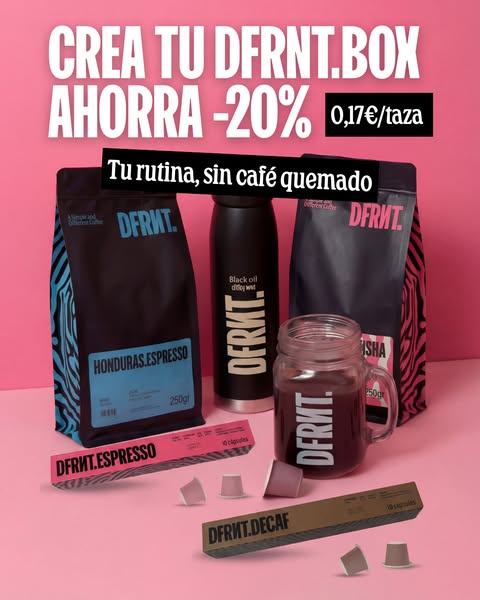 El café que sí te sienta bien hasta- 𝟐𝟎% + 𝐄𝐍𝐕𝐈́𝐎 𝐆𝐑𝐀𝐓𝐈𝐒 creando tu 𝐃𝐅𝐑𝐍𝐓.𝐁𝐎𝐗