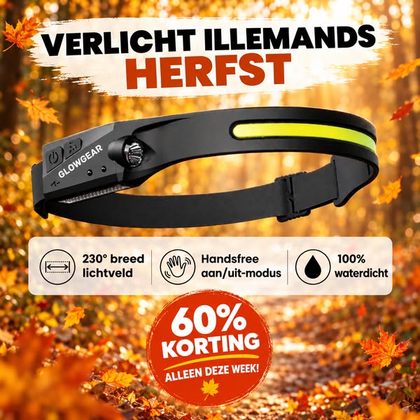 #1 beoordeelde hoofdlamp, drie jaar op rij!