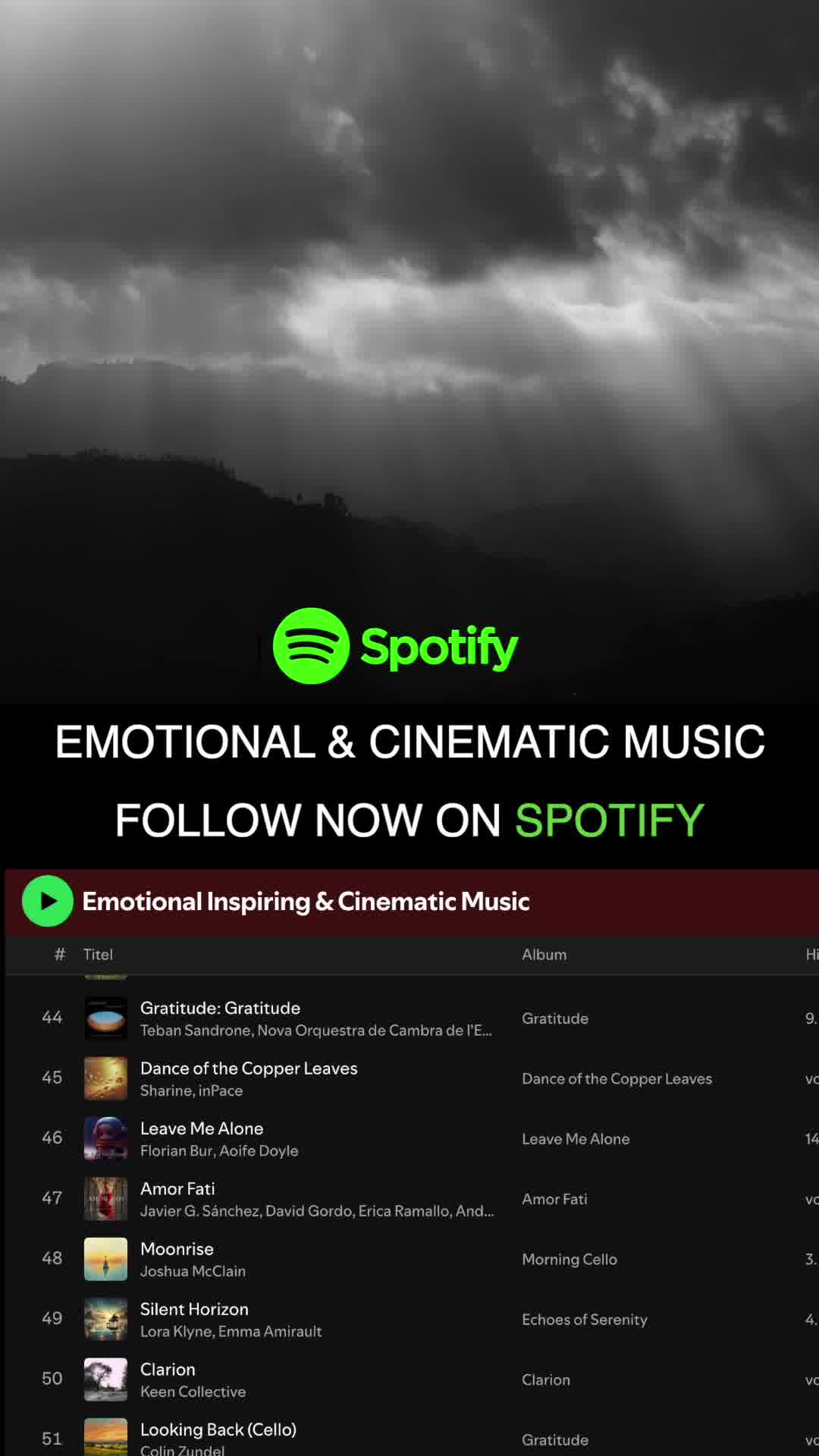 Click LISTEN NOW to join the emotional Journey