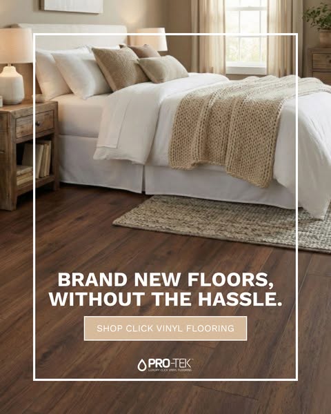 Pro-Tek™ Luxury Click Vinyl Flooring