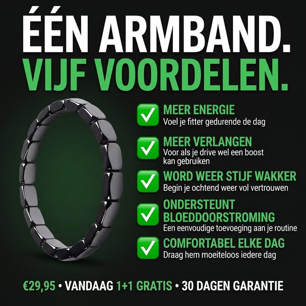 Voel het verschil ook.